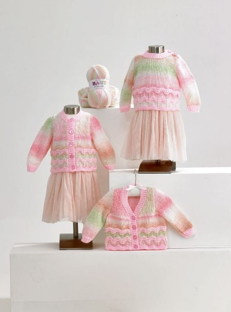 JB620 Baby DK Knitting Pattern
