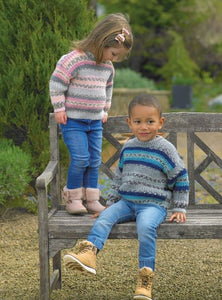 JB623 Childrens DK Knitting Pattern