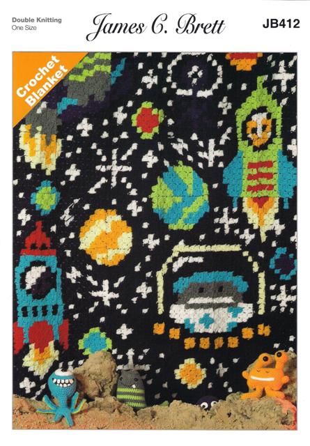 JB412 Blanket Accessory Crochet Pattern