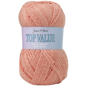 Top Value DK Shade 8424 Salmon Pink
