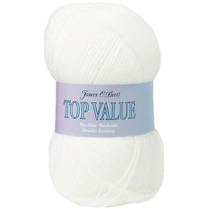Top Value DK Shade 8428 White